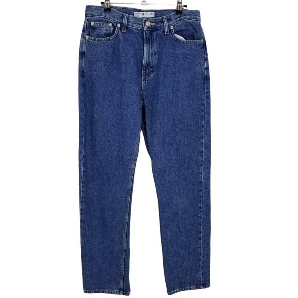 3/$25 Vintage Y2K Tommy Hilfiger High Rise Straight Leg Jeans 31 Rigid Perfect T